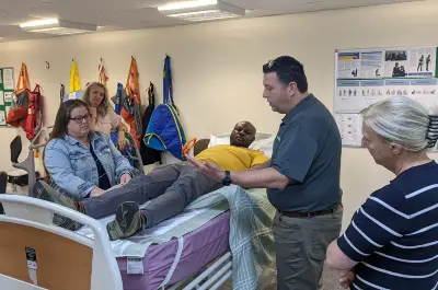 In-House Moving & Handling Trainers Enjoy CPD Workshops at Partners in Care